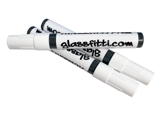 Wet Wipe Marker Pen (White)